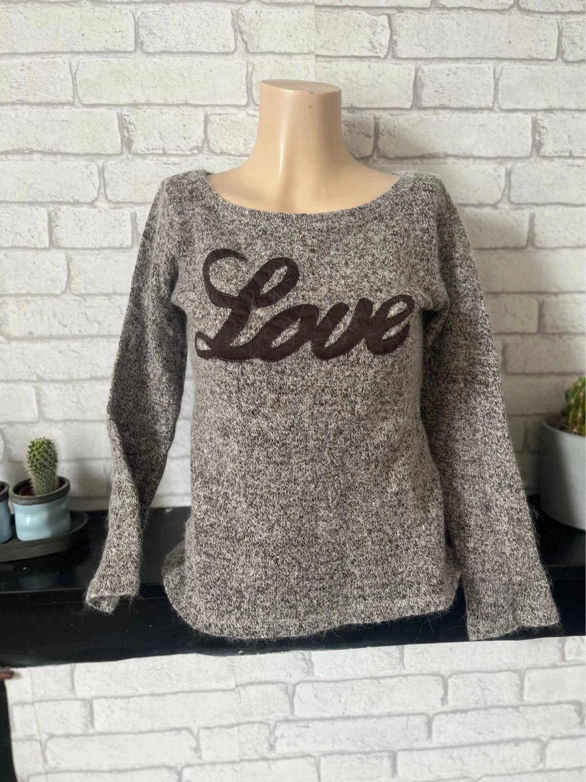 Pull gris – Taille 36 – Très bon état
